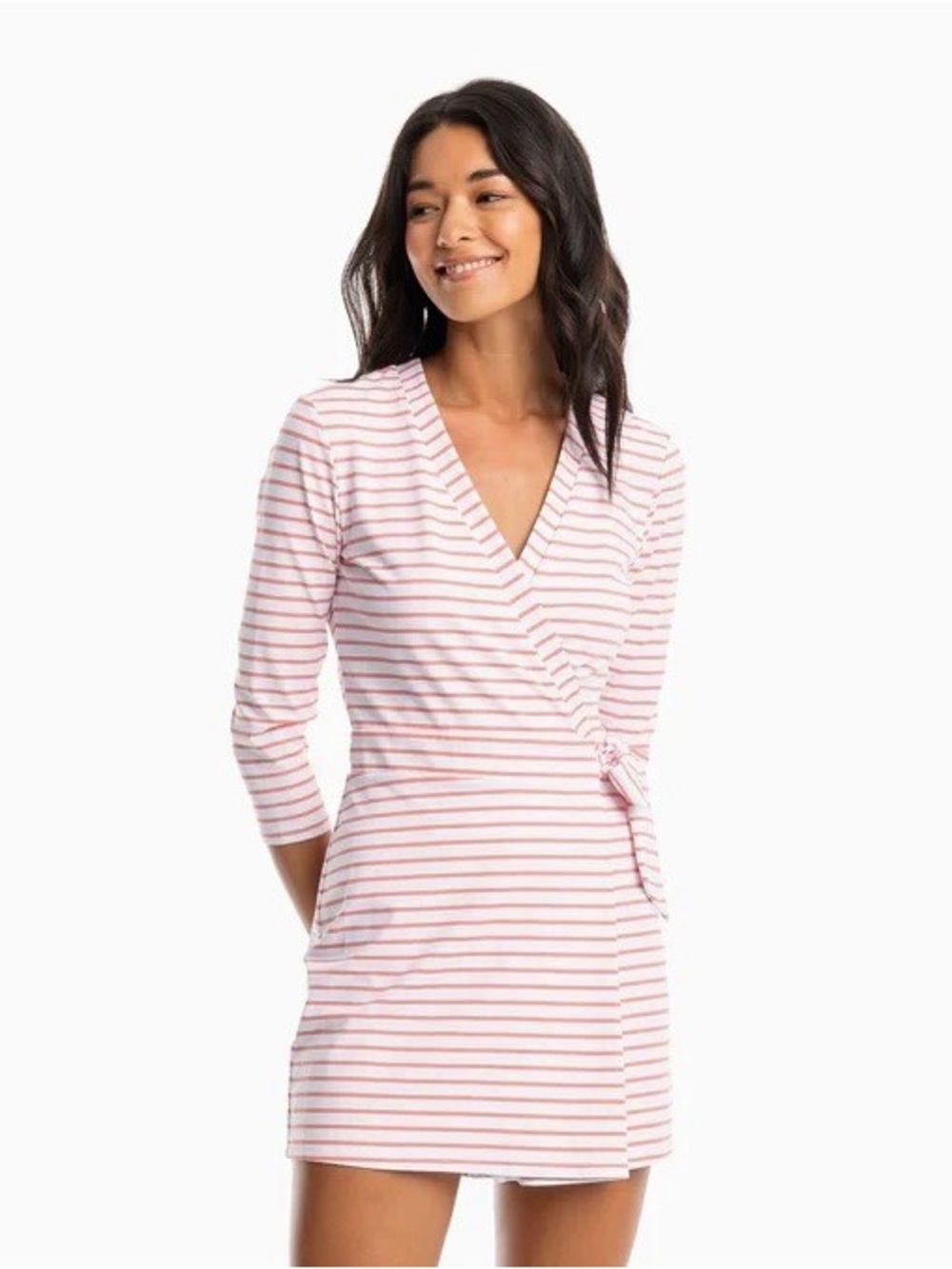 NWT Southern Tide Moira Striped Skort Romper | Women’s Size L